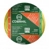 Cable unipolar COBRHIL 2,5mm2 bobina verde amarillo CLASE 4 IRAM 2183