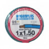 Cable unipolar ARGENPLAS 1,5mm2 bobina verde amarillo CLASE 4 IRAM 2183