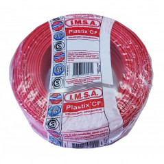 Cable unipolar IMSA  2,5mm2 bobina rojo CLASE 5 IRAM 2183