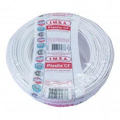Cable unipolar IMSA  6,0mm2 bobina blanco CLASE 5 IRAM 2183