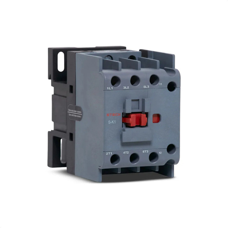 Contactor tripolar STECK SK125A10M bob 25A 1NA 220vca Contactor tripolar STECK SK125A10M bob 25A 1NA 220vca