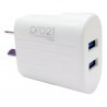 Cargador PRO21 LITE USB-C 3.1A blanco con cable