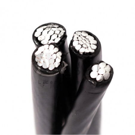 Cable preensamblado aluminio 3x95+50mm2 por metro