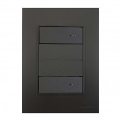 Conjunto armado CAMBRE BAUHAUS 2 combinacion 10A gris