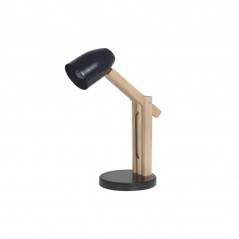 Lámpara de escritorio CARILUX para 1 luz E27 paraíso regulable cabezal negro