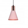 Colgante SAN JUSTO OSTENDE para 1 luz E27 con pantalla metal rosa cobre