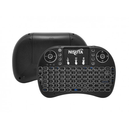 Teclado NISUTA mini pad compatible con smart tv