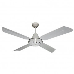 Ventilador de techo EVEREST EV-010 47'' 4 paletas metálicas blanco reacondicionado