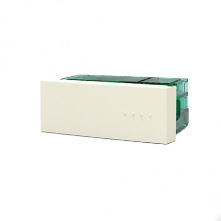 Módulo combinación CAMBRE BAUHAUS tecla simple 10A blanco