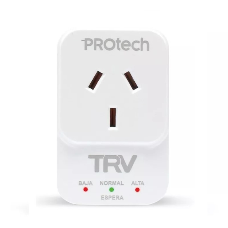 Protector de tensión TRV PROTECH E 2200W 10A 220V Protector de tensión TRV PROTECH E 2200W 10A 220V
