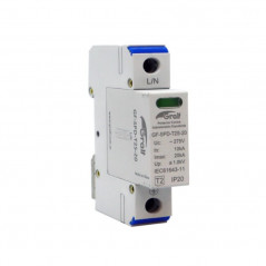 Descargador sobretensión GRALF SPD transitoria 25A 20kA 240V