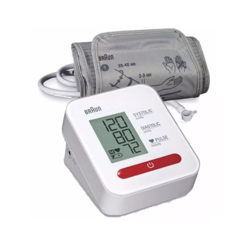 Tensiómetro digital de Brazo BRAUN blanco Tensiómetro digital de Brazo BRAUN blanco