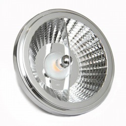 Lámpara dicroica osram led superstar ar111 gu10 de 12w luz cálida