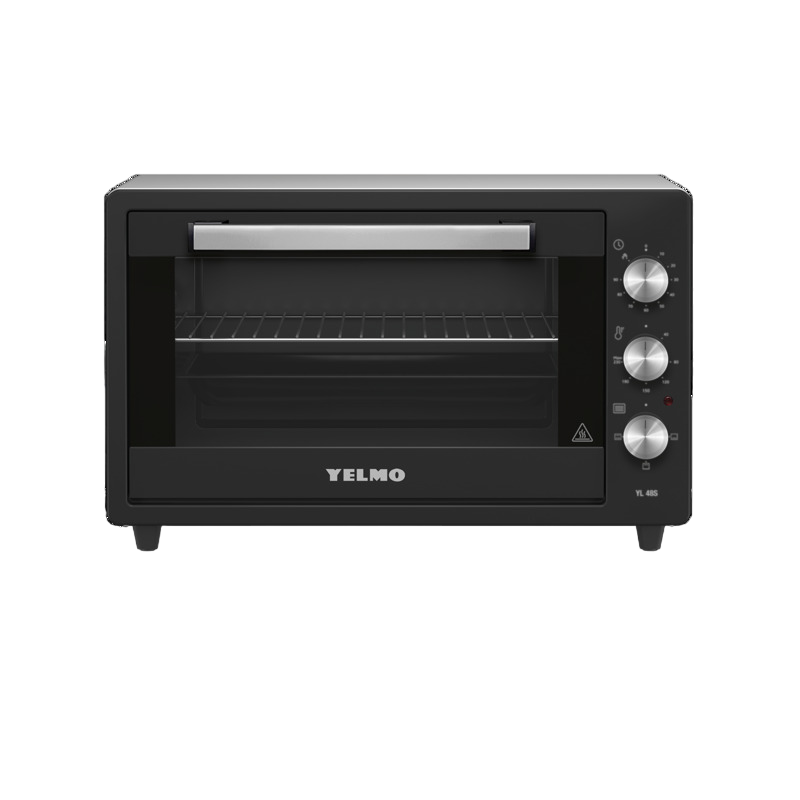 Horno eléctrico YELMO YL-485 48 litros 1300W negro Horno eléctrico YELMO YL-485 48 litros 1300W negro
