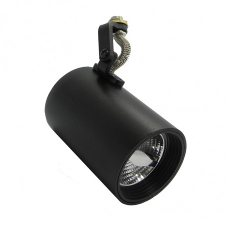 Cabezal LUCCIOLA GUARDARE I dicro para 1 luz GU10 con soporte negro