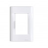 Tapa JELUZ Standard para bastidor De 3 módulos blanco