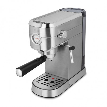 Cafetera express capsulas ATMA CEAT5418P digital 1 litro 20 bar 1450W gris