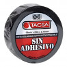 Cinta aisladora TACSA pvc sin adhesivo 19mm por 20 metros negro