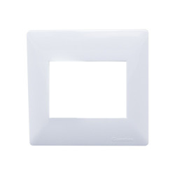Tapa CAMBRE S.XXII mignon 2 módulos blanco