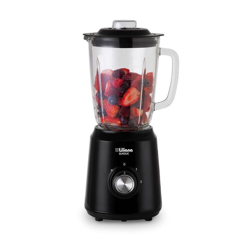 Licuadora LILIANA AL340 GLASSIC 850W 1,5 litros 2 velocidades negro
