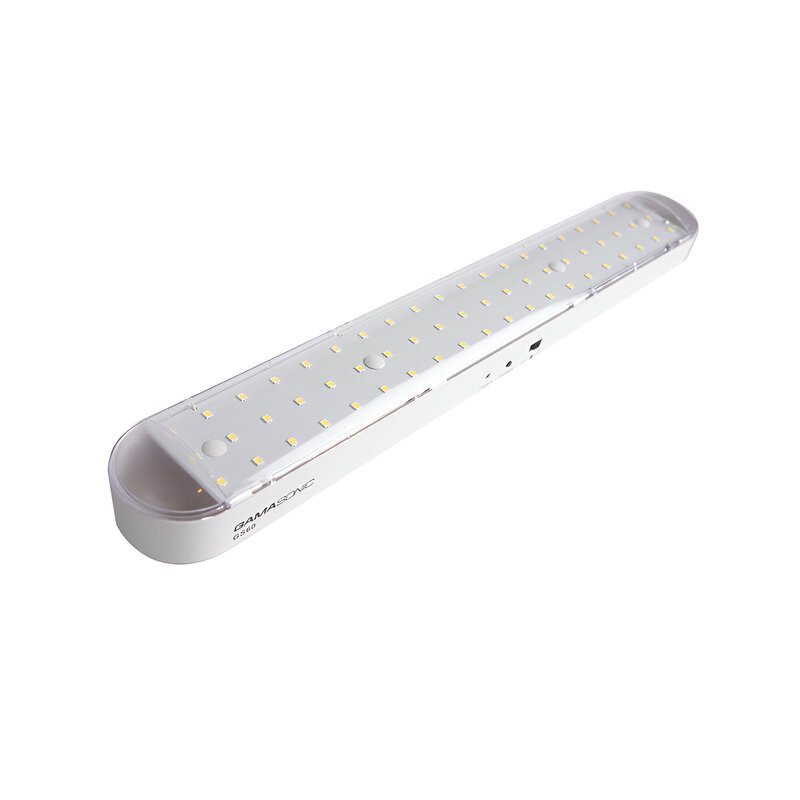Luz de emergencia GAMASONIC GS60 de 60 leds autonomía 10hs reacondicionado