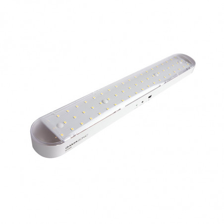Luz de emergencia GAMASONIC GS60 de 60 leds autonomía 10hs reacondicionado