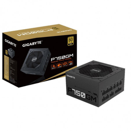 Fuente de alimentación GIGABYTE GP-P750GM ATX 750w reales 80 plus gold
