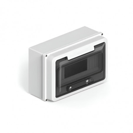 Caja para térmicas SISTELECTRIC 12 módulos exterior gris