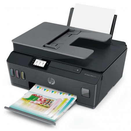 Impresora multifunción hp smart tank 615 chorro a tinta sistema continuo