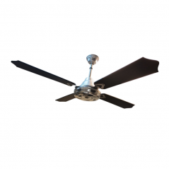 Ventilador de techo CONDOR WENGUE 47'' 4 paletas de madera blanco