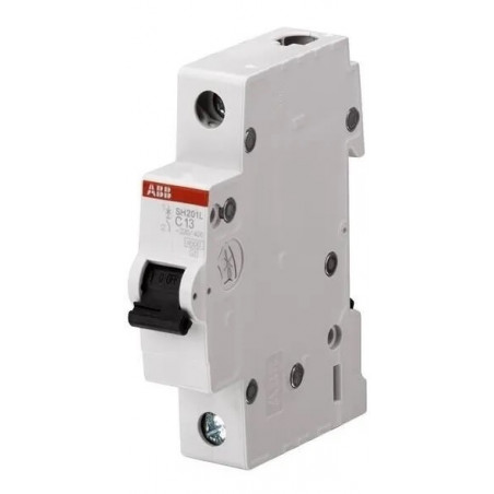 Térmica abb sh201 l-c25 unipolar 25a 4,5ka curva c