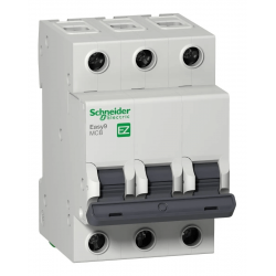 Térmica schneider easy9 tripolar 25a 4,5ka curva c