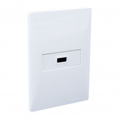 Conjunto armado CAMBRE S.XXII toma usb A 2.5A blanco