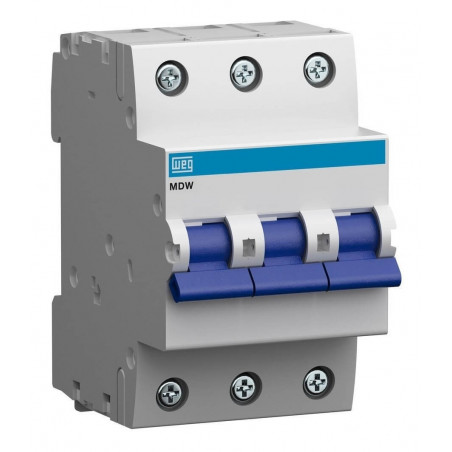 Térmica WEG MDW-C16-3 tripolar 16A 5ka curva C