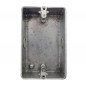 Caja rectangular múltiple DAISA para bastidor 1' sin tapa interior