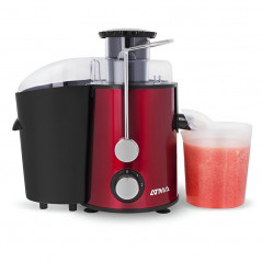 Juguera eléctrica extractor de jugos ATMA JUAT21RP 400W 2 velocidades rojo