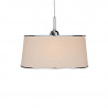 Colgante MARKAS AKEMI para 1 luz E27 pantalla lino