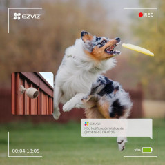 Cámara de seguridad EZVIZ H3C 2MP IP67 con detección inteligente Reacondicionado