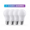 COMBO AHORRO LEDVANCE 4 lámparas led 9W luz fría