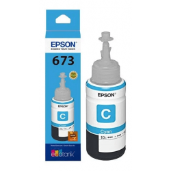 Botellon EPSON original cian t673520 (673)