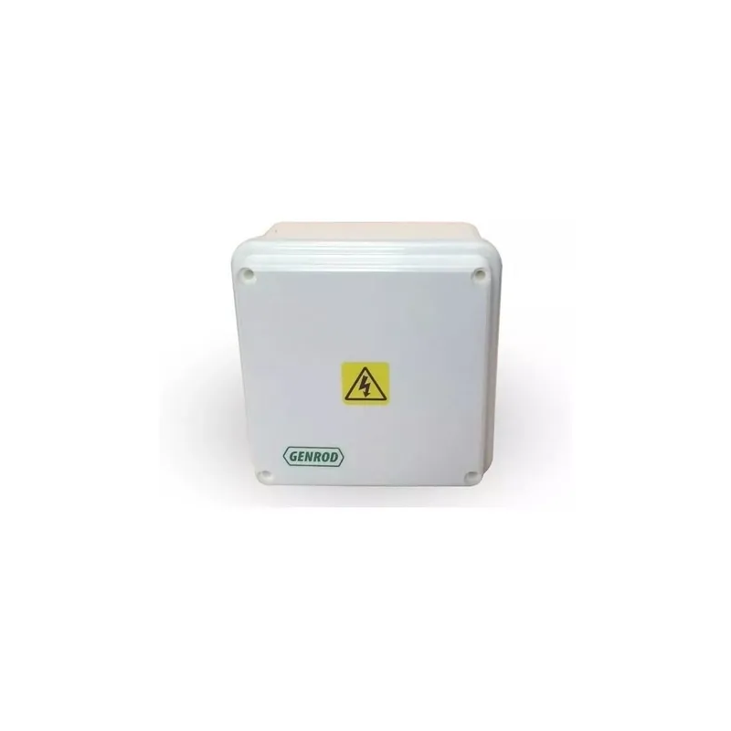 Caja paso SISTELECTRIC pvc ip65 exterior blanca 90x90x55 opaca