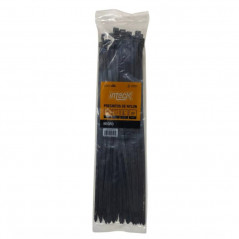 Precinto INTECK de nylon 450mmx7.6mm negro por unidad