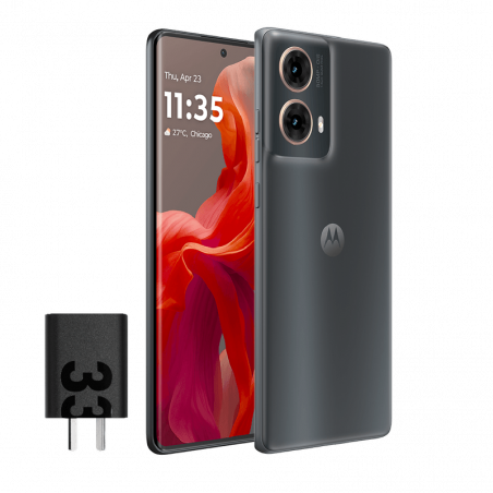 Celular MOTOROLA G85 5G 8GB RAM 256GB gris con cargador