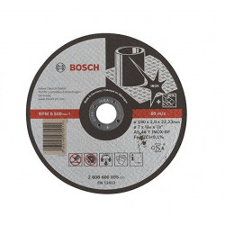 Disco de corte BOSCH inox 180 mm x 2 mm