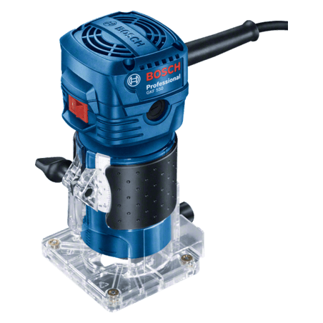 Fresadora bosch 550w  gkf 550