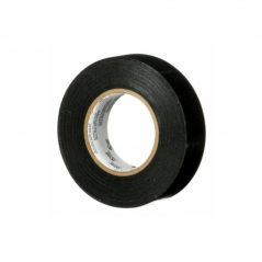 Cinta aisladora 3M TEMFLEX 165 pvc 19mm por 9 metros negra uso general