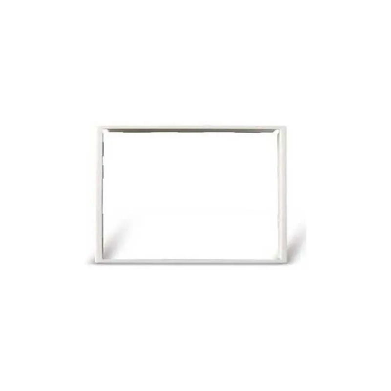 Ribete terminación CAMBRE BAUHAUS 8 módulos blanco