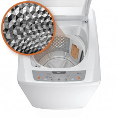 Lavarropas automático GAFA DIGI FIT carga superior 6,5kg 750rpm blanco