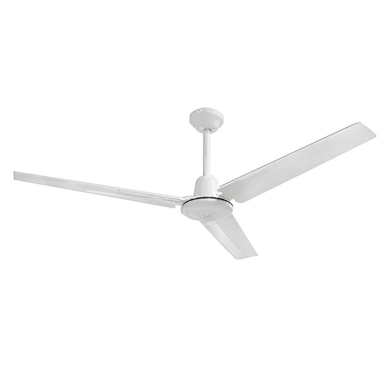 Ventilador de techo EVEREST AX-3 55'' 3 paletas metalicas blanco reacondicionado