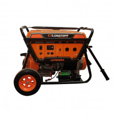 Generador naftero LUSQTOFF LG7500EX 7500W 220V arranque electrico